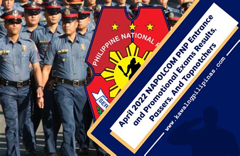 April 2022 NAPOLCOM PNP Entrance and Promotional Exams .